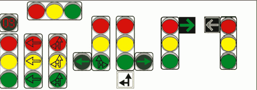 Semafor 1. Semafoare pentru vehicule