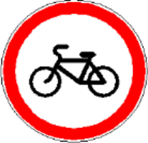 3.11 Circulație interzisă bicicletelor