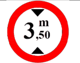 3.16 Înălțime limitată