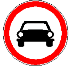 3.3 Circulație interzisă autovehiculelor