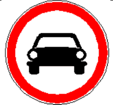 3.3 Circulație interzisă autovehiculelor