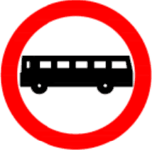 3.4.2 Circulație interzisă autobuzelor