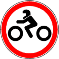 3.5.1 Circulație interzisă motocicletelor