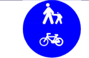 4.4.3 Pistă comună pentru pietoni și bicicliști
