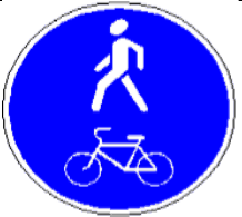 4.4.3 Pistă comună pentru pietoni și bicicliști