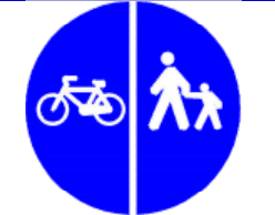4.4.5 Piste delimitate pentru bicicliști și pietoni