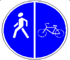 4.4.7 Piste delimitate pentru pietoni și bicicliști