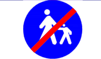 4.5.2 Sfârșitul pistei pentru pietoni