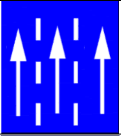 5.37.1 Direcțiile de deplasare pe benzi
