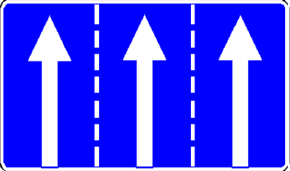 5.37.1 Direcțiile de deplasare pe benzi