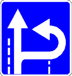 5.38.4 Direcția de deplasare pe bandă