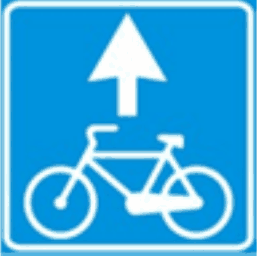 5.42.3 Bandă rezervată bicicliștilor