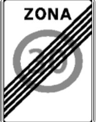 5.56.2 Sfârșitul zonei cu viteză maximă limitată