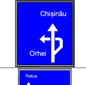 5.58.5 Presemnalizarea direcțiilor de deplasare