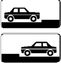 6.8.5 Modul de amplasare a vehiculului în staționare